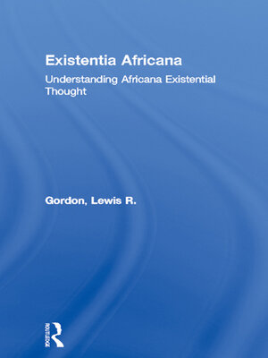 cover image of Existentia Africana